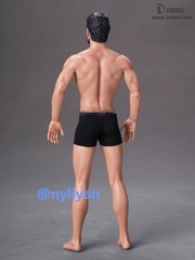 LDDOLL 34Boy 1/6 Finger Bone Makeup Flexible Silicone Muscle Body Figure Doll