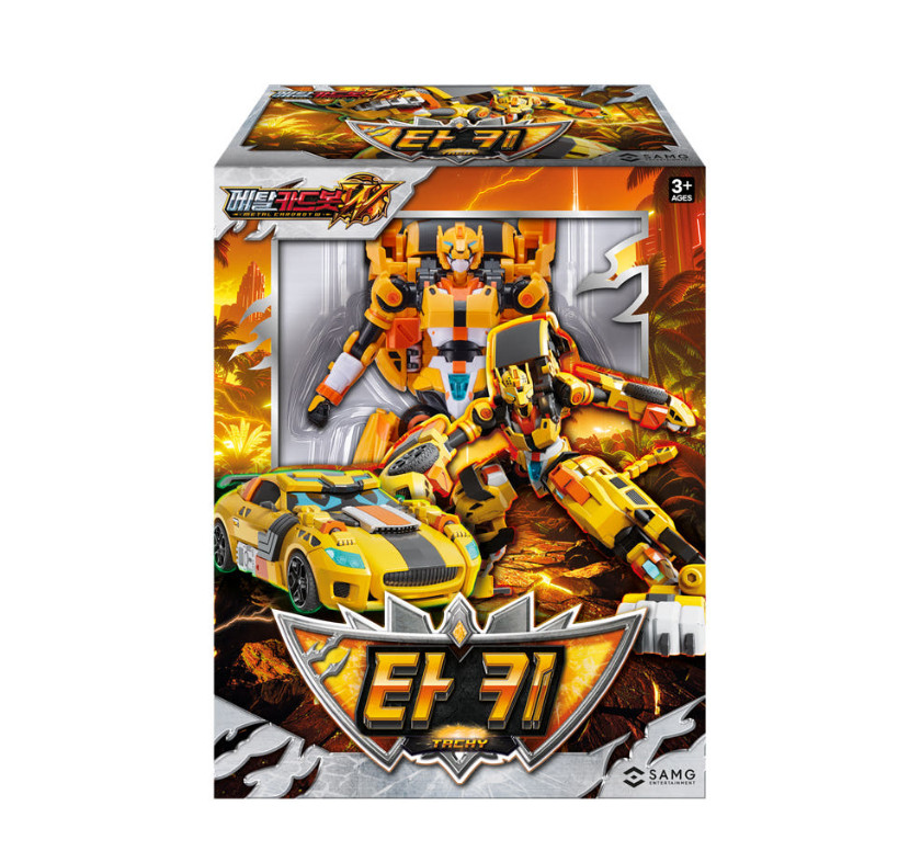 Metal Cardbot W Tachy Yellow Cheetah Sports Car Transforming Robot Season 3 2026