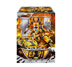 Metal Cardbot W Tachy Yellow Cheetah Sports Car Transforming Robot Season 3 2026