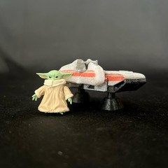 Anzellan Speeder for 3.75in & 6in Figure Diorama (1:18 & 1:12)