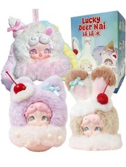 Lucky Deer Nai Goodnight Little Bunny Fluffy Ice 5.9″ Blind Box Plush Doll