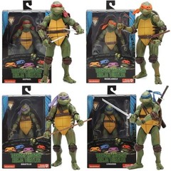7″ NECA Ninja Turtles 1990 Movie TMNT Teenage Movable Toys Mutant Action Figure