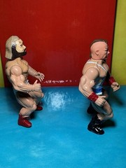 Vintage Knock Off Wrestling Action Figure; Tomahawk, American Eagle