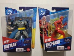 Lot Of 2 Mattel DC 6.5″ Action Figures New BATMAN & THE FLASH Sealed IN HAND