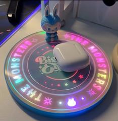 LABUBU Big Into Energy Wireless Phone Charger POP MART Monsters NEW IN BOX ✨
