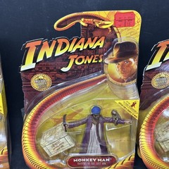 Indiana Jones Raiders of the Lost Ark 3 3/4″ Action Figures Lot of 6 New Sealed