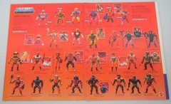 1985 MOTU Heroic & Evil Warrior Figure Display Magazine Trade Ad Poster Promo