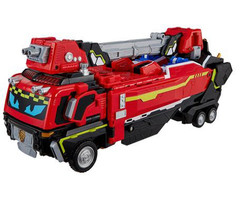 Metal Cardbot W Grand Blue Leon Blue Cop W Blion Integrated Robot Toy