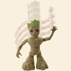 Marvel Studios I Am Groot Groove ‘N Grow Groot, 13.5-Inch Interactive Action Fig