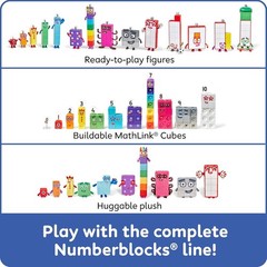 hand2mind Numberblocks Friends Seventeen and Eighteen Figure Pack, Number and Co