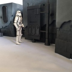 Jedha Diorama for 6 IN Figures (Un-Painted)