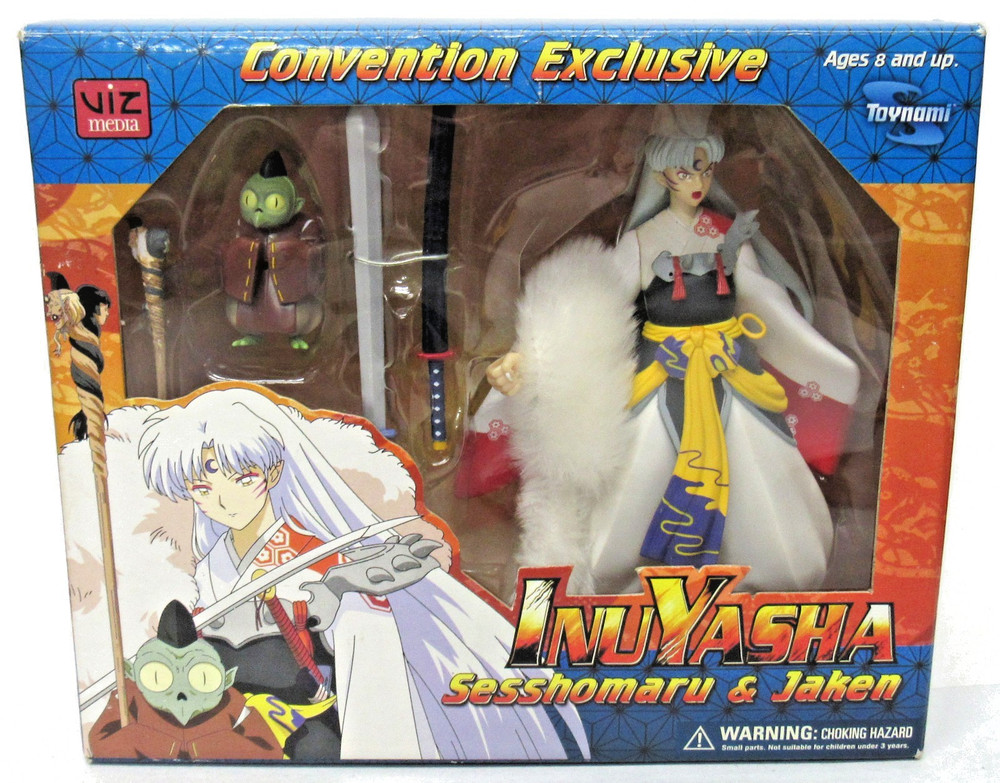 Toynami INUYASHA Convention Exclusive Sesshomaru & Jaken Figures #0833/2000