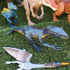 Jurassic World /Park Lot of 15 Dinosaurs, Carnotaurus Mamenchisaurus Apatosaurus