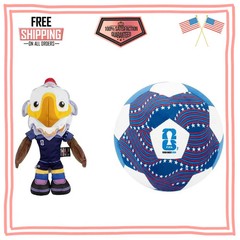 FIFA World Cup 2026 USA Official Clutch Bald Eagle 8 Inch Plush Mascot Toy