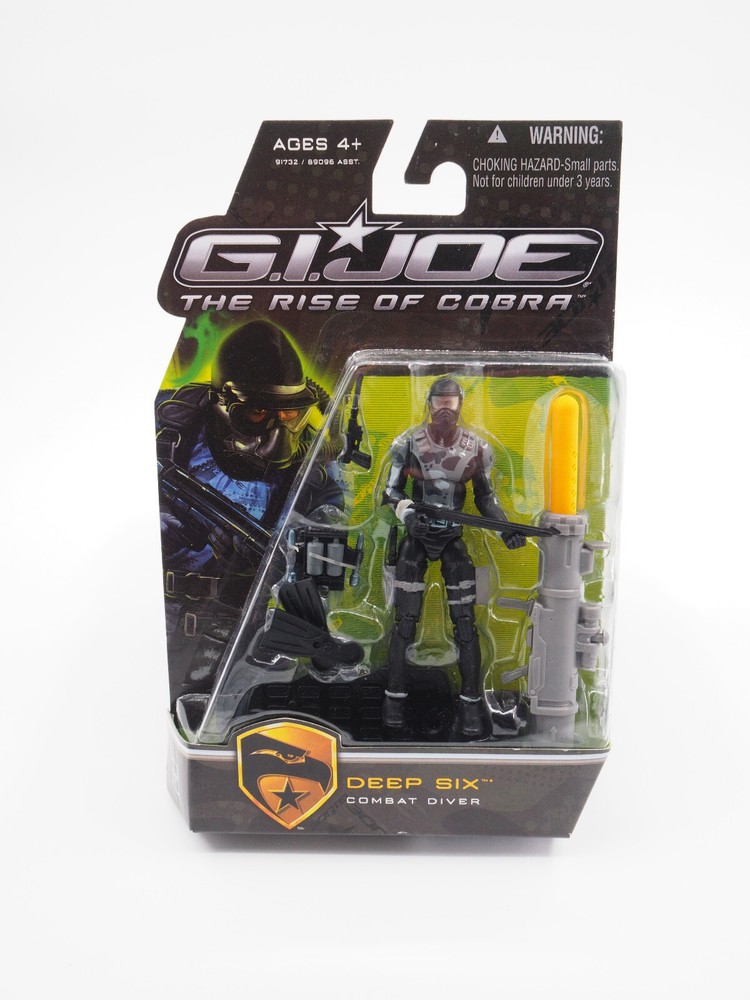 G.I. Joe Deep Six – Combat Diver. Movie: The Rise of Cobra Hasbro Action Figure