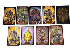9x Harvinger Studios Savage Crucible Card Lot 2 Holos