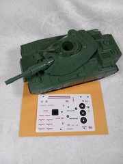 Mobat Tank Sticker Sheet, New Repro, Peel & Stick! Some Cut And Trim Required