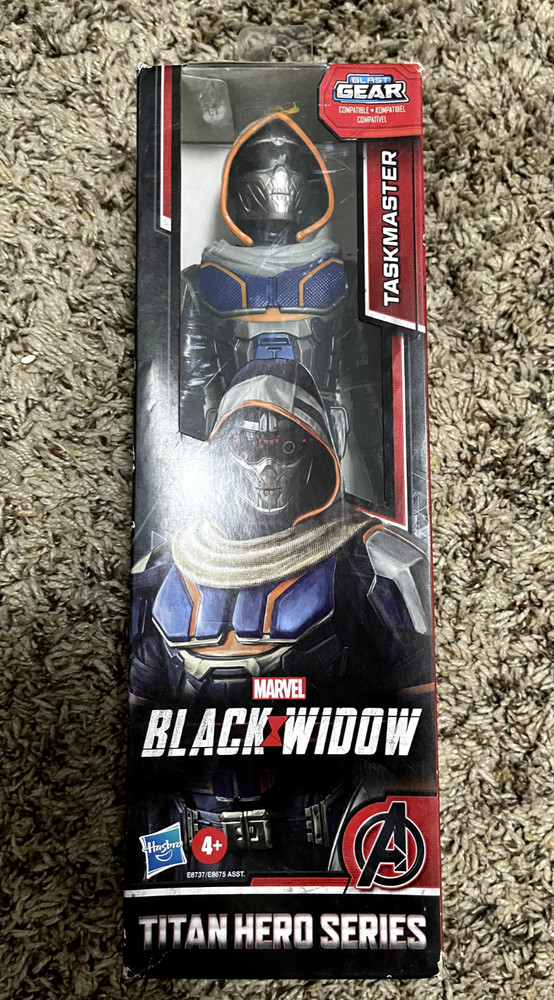 MARVEL BLACK WIDOW MOVIE TITAN HERO SERIES TASK MASTER FIGURE 12″ New