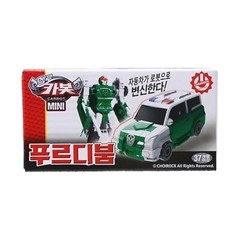 Hello Carbot Mini Transformer Figure Robot Car Toy