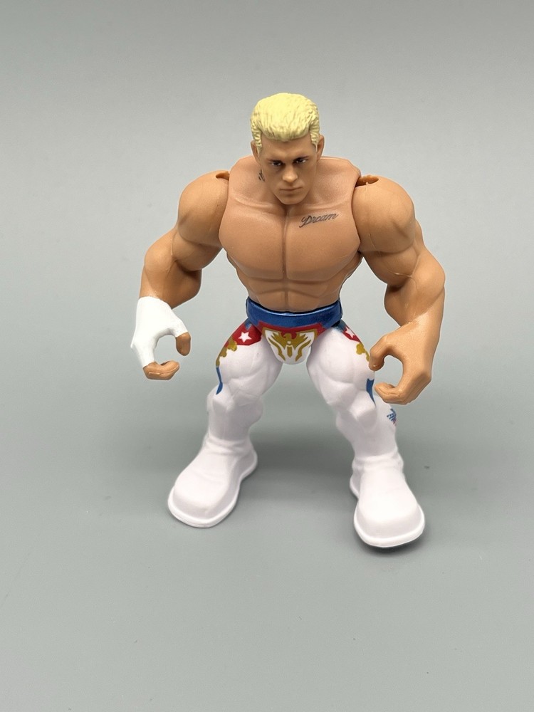 WWE Mattel Knuckle Crunchers Cody Rhodes Wrrstlemania Wrestling Figure