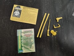1994 Playmates TMNT Undercover Donatello Yellow accessories w/Card Complete vint