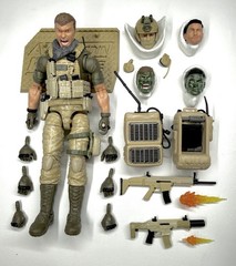 Valaverse Action Force Desert Condor Complete Bundle Heads Backpacks Loose