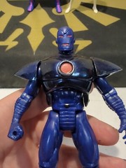 Lot Of 3: ToyBiz Marvel Figures: 1995 Iron Man, 1995 Hawkeye & 1994 Spider-Woman