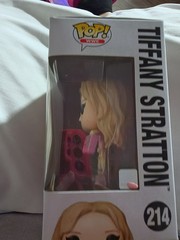 Funko Pop! WWE Tiffany Stratton #214 Glitter Vinyl Figure w/ MITB Briefcase