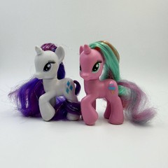 MLP My Little Pony Sweetie Swirl Rarity G4 Brushable Carousel Boutique