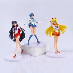 5pcs-Set Sailor Moon Anime Figure Action Figure Model Kawaii Doll toys Gift