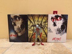 NECA Evil Dead 2 and Ash vs Evil Dead Ash and Eligis Demon Figures