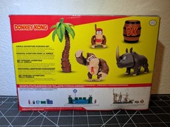 Donkey Kong Jungle Adventure Diorama Set Rambi Diddy Kong Jakks Pacific NEW