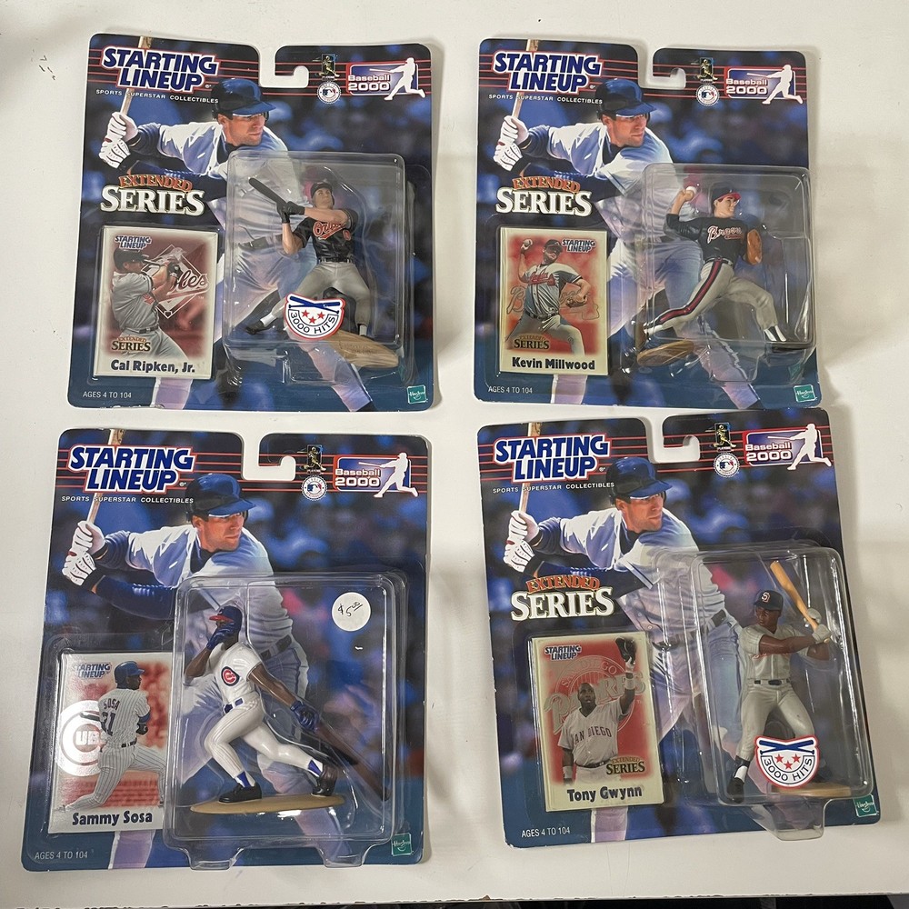 LOT OF 4 Starting Lineup 2000 Extended Series MLB