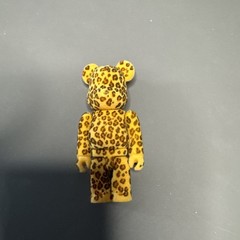 Be@Rbrick Bearbrick 100% Pattern Leopard Flock Series 19 Medicom 2009
