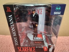 McFarlane Movie Maniacs Scarface “Tony Montana” Figure 7″ w/ Digital Code NEW