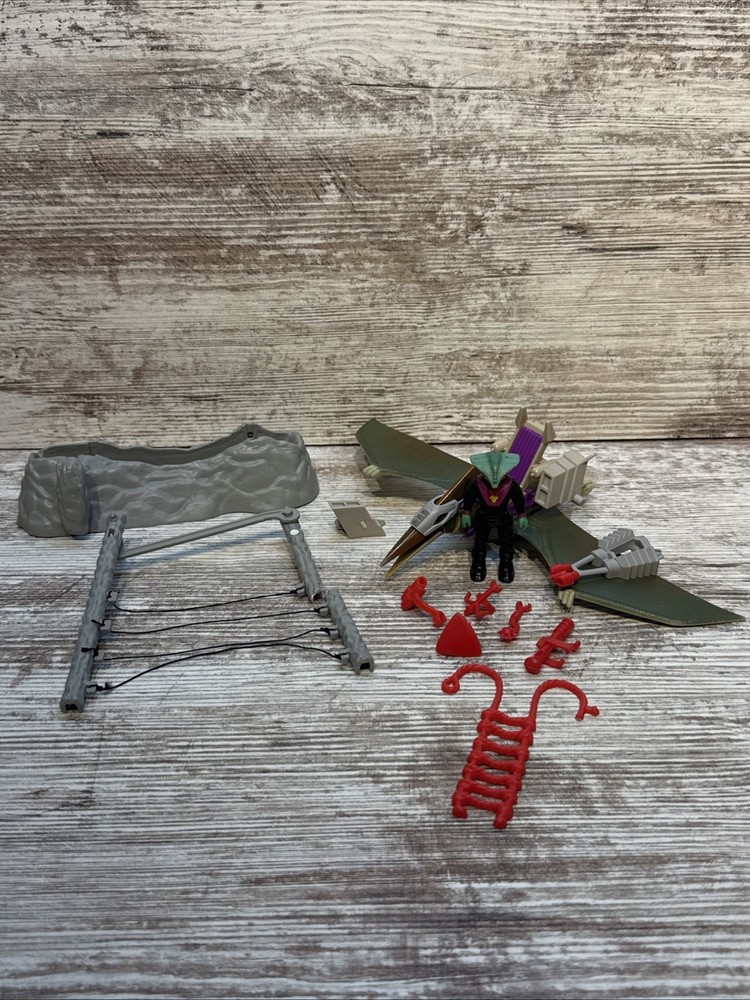 TYCO DINO RIDERS 1986 PTERANODON Near COMPLETE VINTAGE RARE