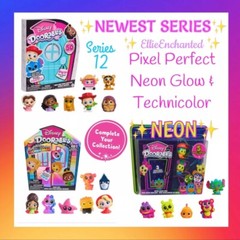 YOU PICK! Disney Doorables Series 11, 12 Pixel Perfect, Neon FLAT RATE SHIPPING!