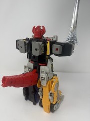 Vintage 1993 Mighty Morphin Power Rangers Megazord Deluxe Set 2260 w/ Box Manual