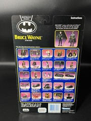 Vintage 1991 Batman Returns BRUCE WAYNE Action Figure Kenner MOC Michael Keaton