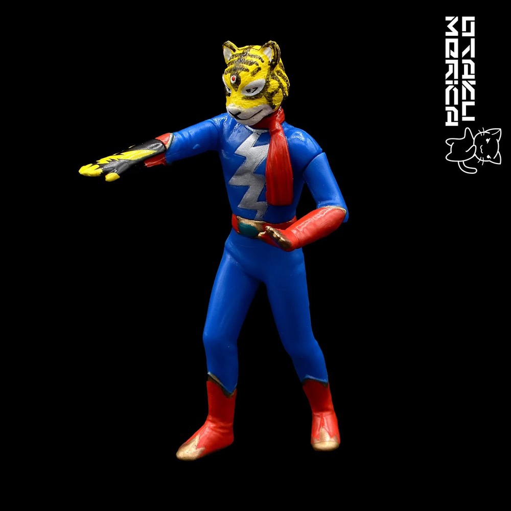 Yujin 2001 P-Pro Collection – Tetsujin Tiger Seven – HG Gashapon Tokusatsu 3.5in