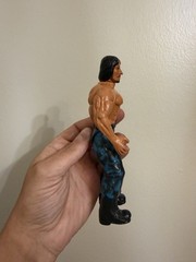 Vintage 1980s John Rambo Bootleg Action Figure M-Force KO MOTU Military Muscle