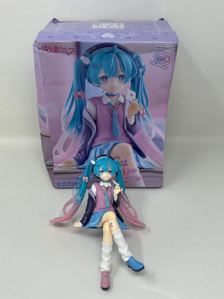 Furyu Hatsune Miku Love Blazer Navy Color Version Figure 14cm Hatsune Miku Noodl