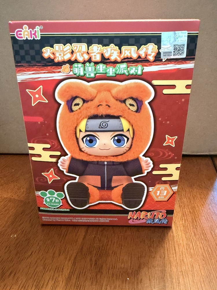 Hot EAKI Naruto Vinyl Plush Blind Box V2 Series Stuffed Plush CONFIRMED