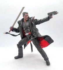 SU-LTC-NWBLD: 1/12 Black Coat with Red lining for Marvel Legends Blade Figure