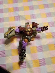Transformer Green/Gold Tyrannosaurus Rex MEGATRON Parts Only Incomplete