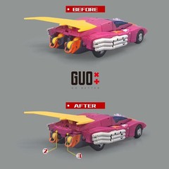 GO BETTER 3D DIY Filler Upgrade Kit For SS86 Hot Rod/40th/SG Rodimus Accessories