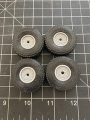 Humvee Tire multiple scales, Hobby Parts
