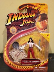Indiana Jones Raiders of the Lost Ark MARION RAVENWOOD 2008 3.75″ NEW Sealed
