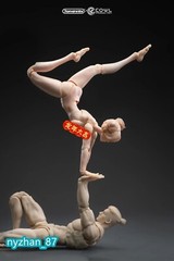 Romankey X COWL 1/12 Flexible 6″Action Figure Male Pale Muscle Joint Body w/Head
