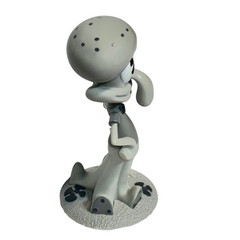 2019 SpongeBob SquarePants Old Timey Squidward Vinyl Figure Gray Monochromatic